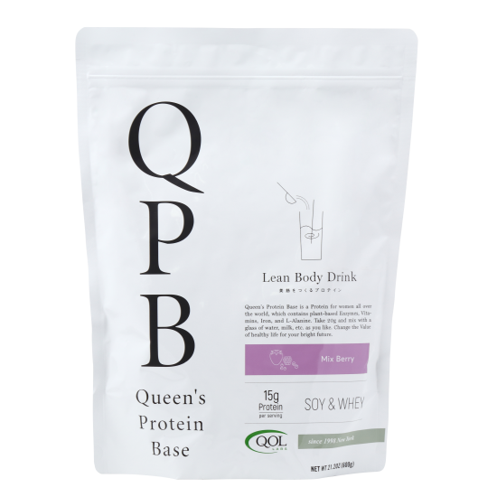 QOL>QPB(クイーンズプロテインベース)ミックスベリー 600g QOL>QPB(クイーンズプロテインベース)ミックスベリー 600g